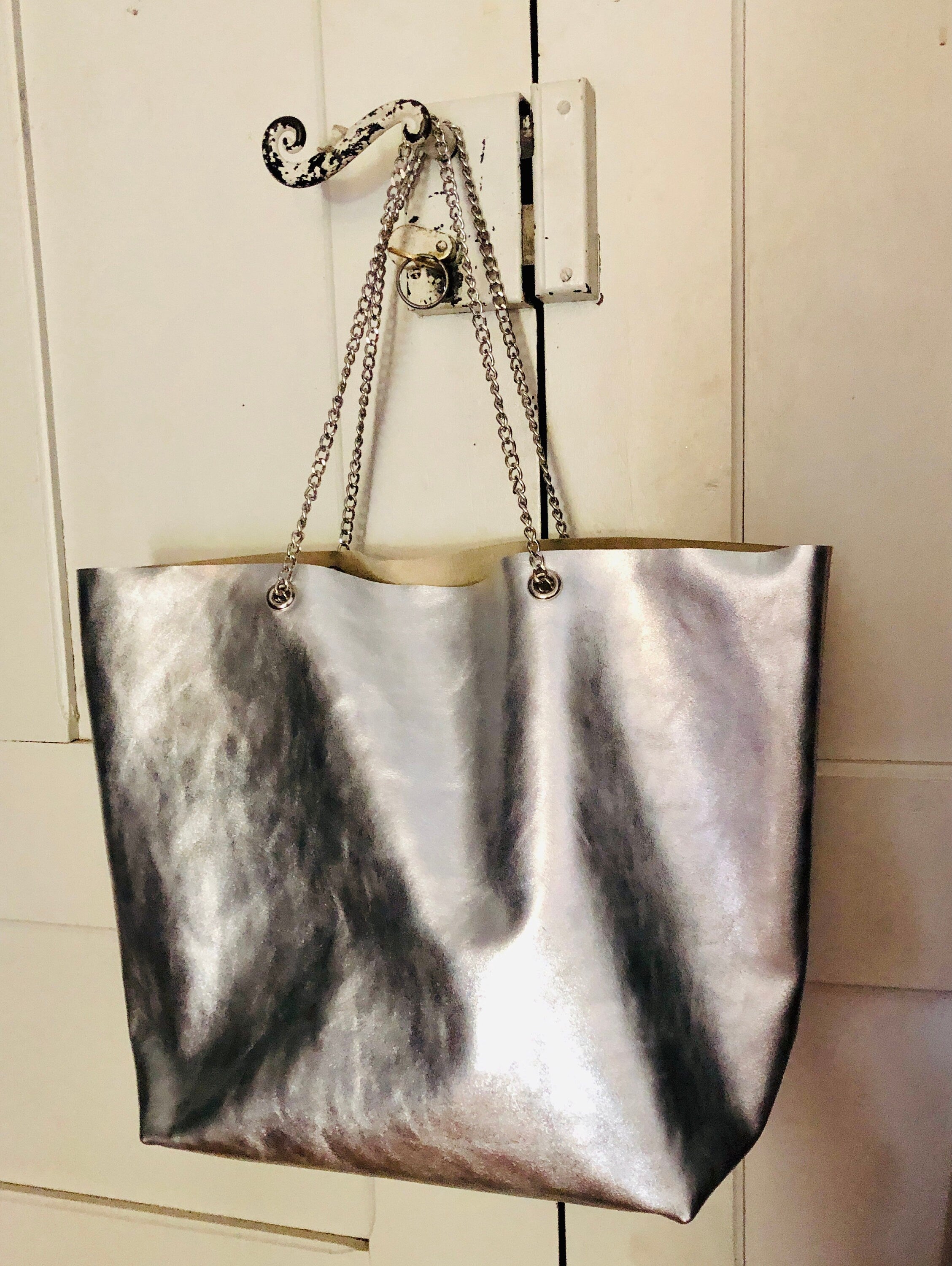 Sac cabas hotsell souple cuir