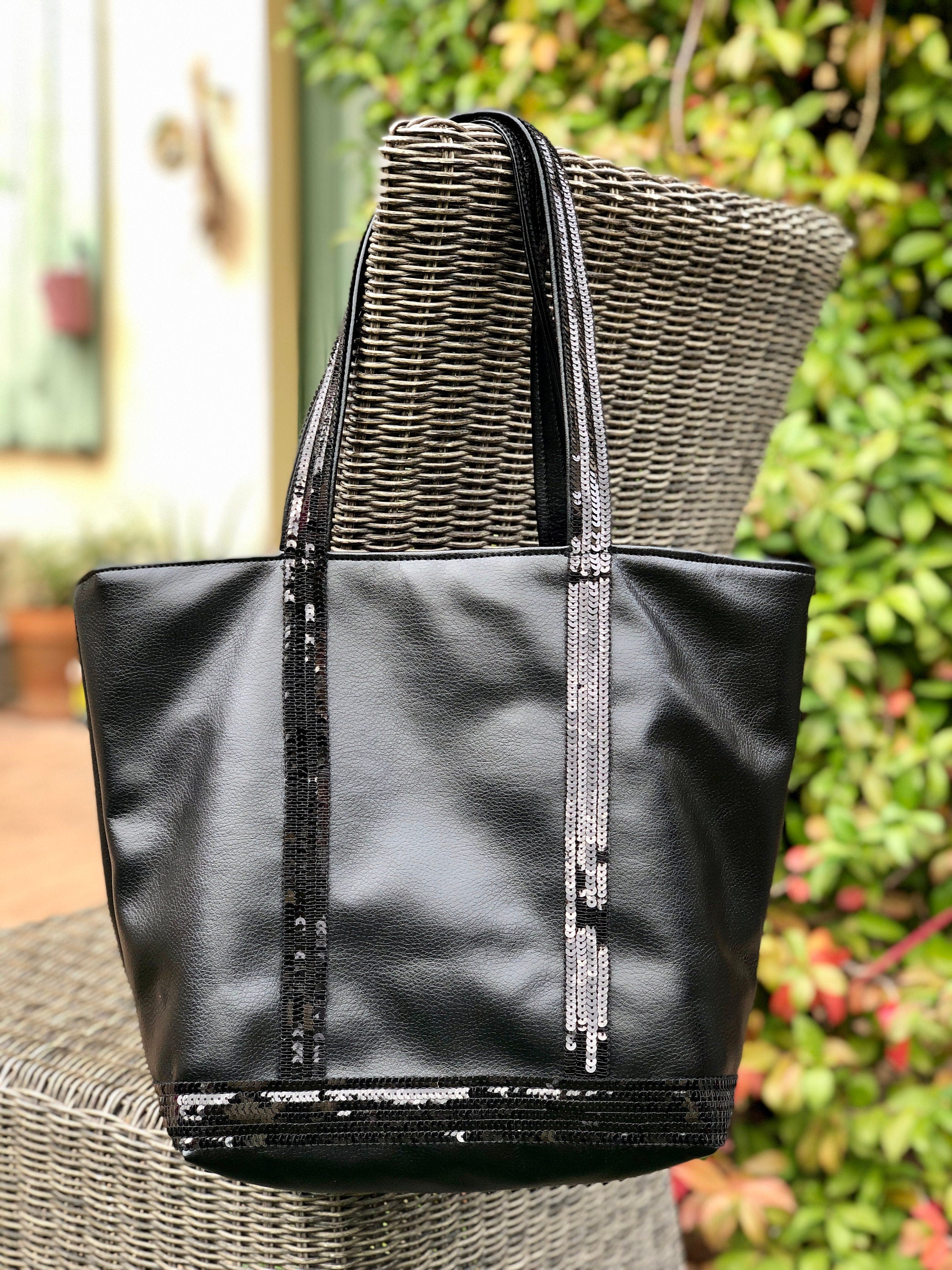 Sac noir outlet simili cuir