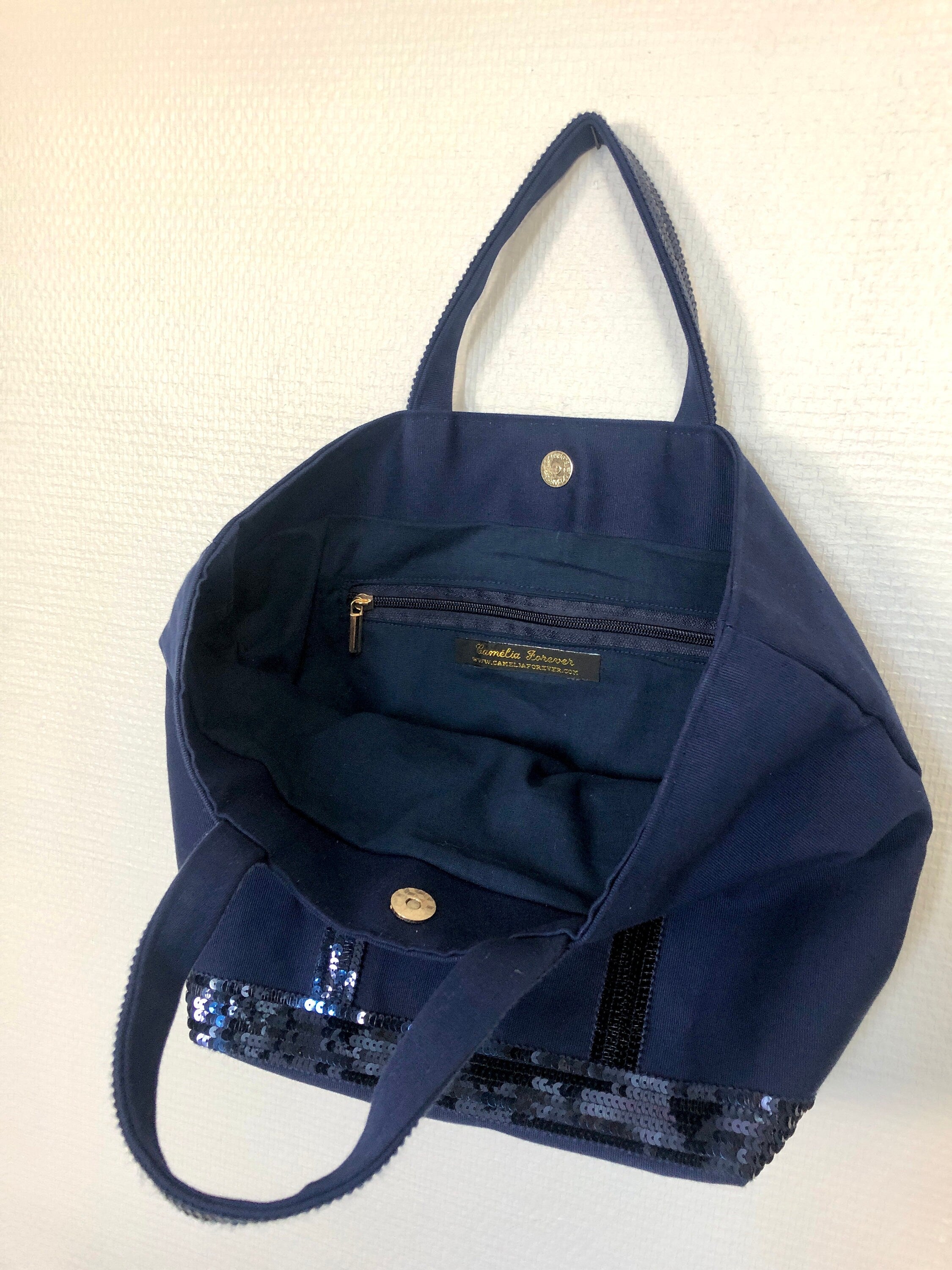 Navy shopper hot sale