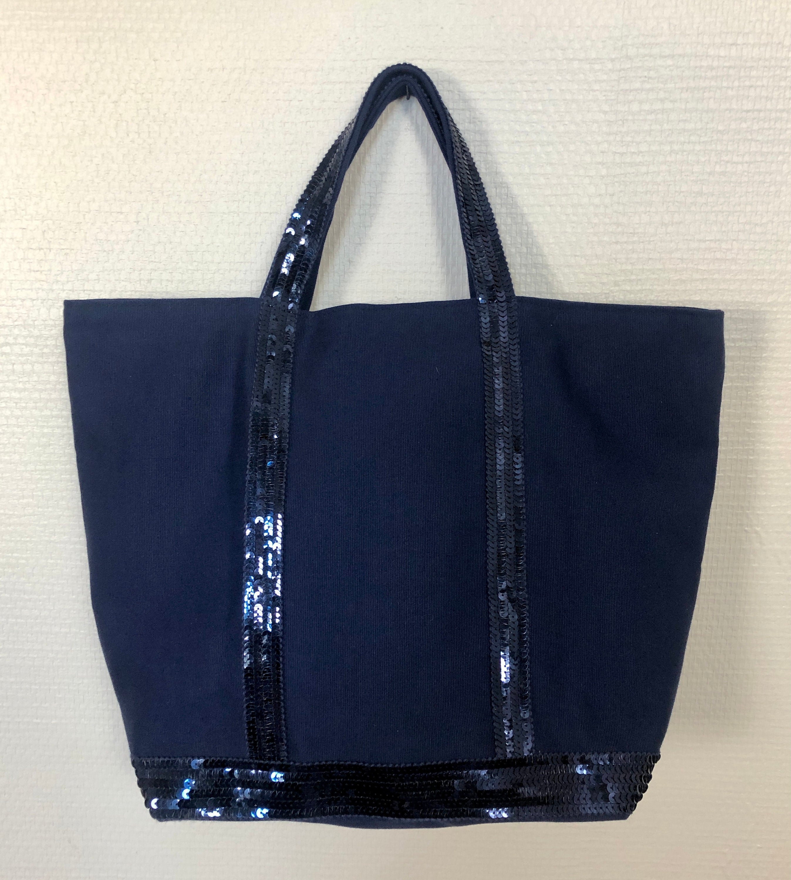 Navy shopper tote bag best sale